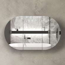 Bondi 1500mm Oval Mirrored Shaving Cabinet