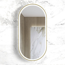 Noosa Oval Framed LED Mirror