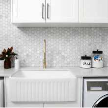 Hampshire 616mm Single Ceramic Farmhouse Sink