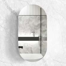 Noosa 450mm Pill Mirrored Shaving Cabinet
