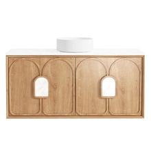 Laguna MKII 1200mm Wall Hung Single Vanity with Solid Surface Countertop