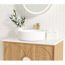 Laguna MKII 750mm Wall Hung Single Vanity with Solid Surface Countertop