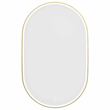 Noosa 900 x 600mm Oval LED Bathroom Mirror