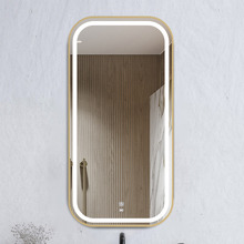 Newport 900 x 450mm Rectangle LED Bathroom Mirror