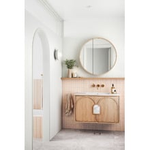 Laguna MKII 900mm Wall Hung Single Vanity with Ceramic Countertop