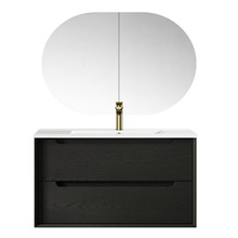Byron 900mm Wall Hung Vanity & Shaving Cabinet Package