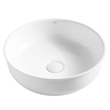 Bronte 390mm Round Ceramic Above Counter Basin