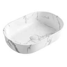 Bronte 500mm Pill Ceramic Above Counter Basin