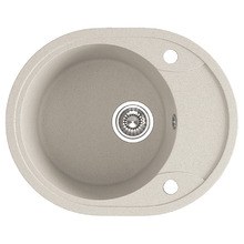 Laveo 470mm Single Granite Composite Kitchen Sink