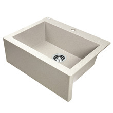 Laveo 580mm Single Granite Composite Kitchen Sink