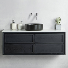 Penley 1200mm Wall Hung Single Vanity with Quartz Countertop