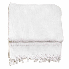 White Turkish Cotton Bath Sheet