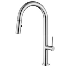 Lyle Brass Pull-Out Kitchen Mixer