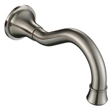 Clementine 200mm Brass Basin Wall Spout