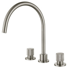 Avalon Knurled Hob Kitchen Tap Set