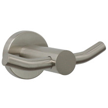 Rumi Round Brass Double Robe Hook