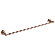 Rumi 750mm Brass Single Towel Rail