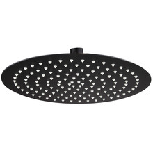 Avalon 300mm Matte Black Shower Head