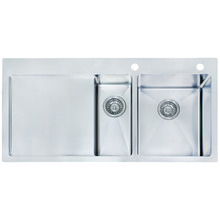 Laverne 1000mm 1 & &frac14; Silver Stainless Steel Kitchen Sink