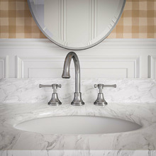 Constance 3 Piece Round Basin Tap Set