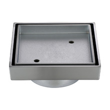 Lyle Brass 115mm Tile Insert Floor Waste 75mm Outlet
