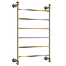Clementine 600 x 800mm 6 Bar Heated Towel Rail