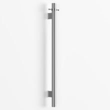 Hornavan 1000mm Vertical Heated Towel Bar With Hook
