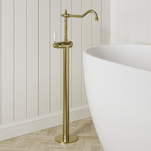 Clementine Floor Mounted Bath Mixer