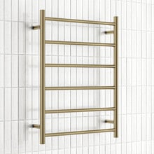 Hornavan 600 x 800mm 6 Bar Heated Towel Rail