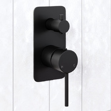 Xavier Stainless Steel Shower/Bath Mixer with Diverter