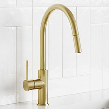 Avalon Mini Pull-Out Gooseneck Kitchen Mixer
