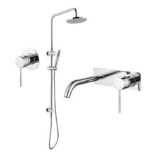 Avalon Twin Shower Bathroom Package
