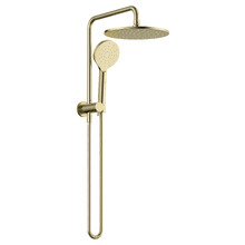Avalon 250mm Round Short Twin Shower