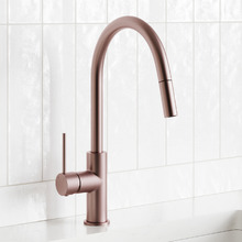 Avalon Mini Pull-Out Gooseneck Kitchen Mixer