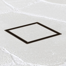 Lyle 115mm Brass Tile Insert Floor Waste 95mm Outlet