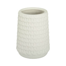 White Domani Ceramic Vase