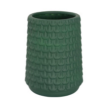 Dark Green Domani Ceramic Vase