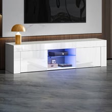 130cm Wallux LED Entertainment Unit