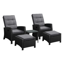 2 Seater Nixon Outdoor Lounge Set