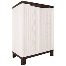 Beige Lena Outdoor Storage Cabinet