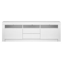 180cm Galland 2 Drawer TV Unit with LEDs