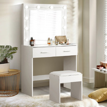 2 Piece Millicent Dressing Table & Stool Set