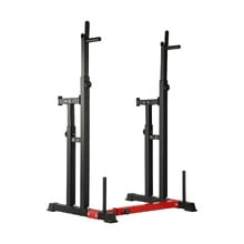 Black Adjustable Squat Rack