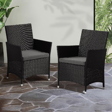 Gould Outdoor Dining Chairs (Set of 2)