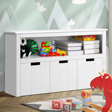 Kids' Mika Bookshelf & Toy Storage