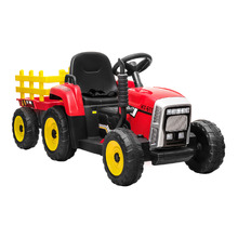 Max Ride-On Tractor with Trailer