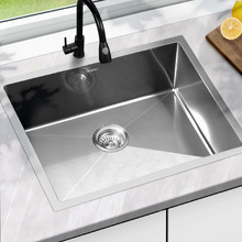 Parker Silver Single Stainless Steel Kitchen Sink