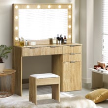 2 Piece Kalina Dressing Table & Stool Set