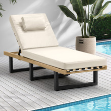 Brun Steel Sun Lounge