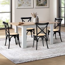 Chelsey Extendable Dining Table & Chair Set